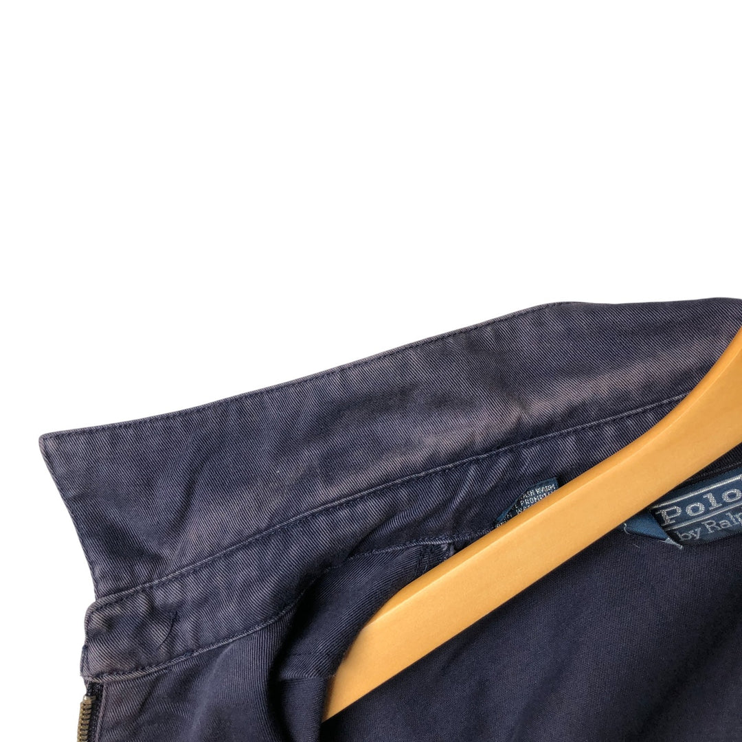 Ralph Lauren POLO by Ralph Lauren Swing Top Sports Jacket Men's M cotton navy blue type Vintage Second Hand