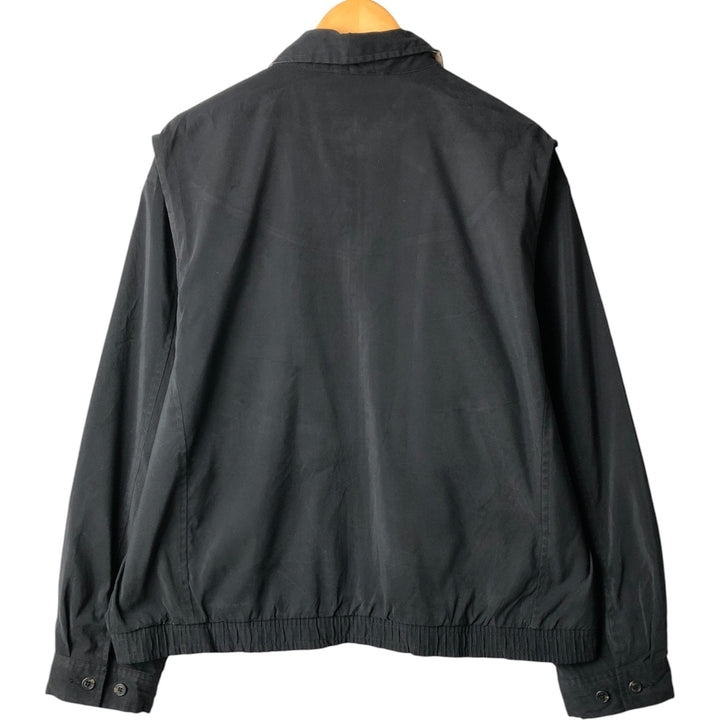 Ralph Lauren POLO by Ralph Lauren Swing Top Sports Jacket Men's L size polyester black type Vintage Second Hand