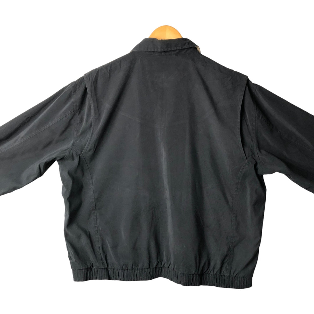 Ralph Lauren POLO by Ralph Lauren Swing Top Sports Jacket Men's L size polyester black type Vintage Second Hand