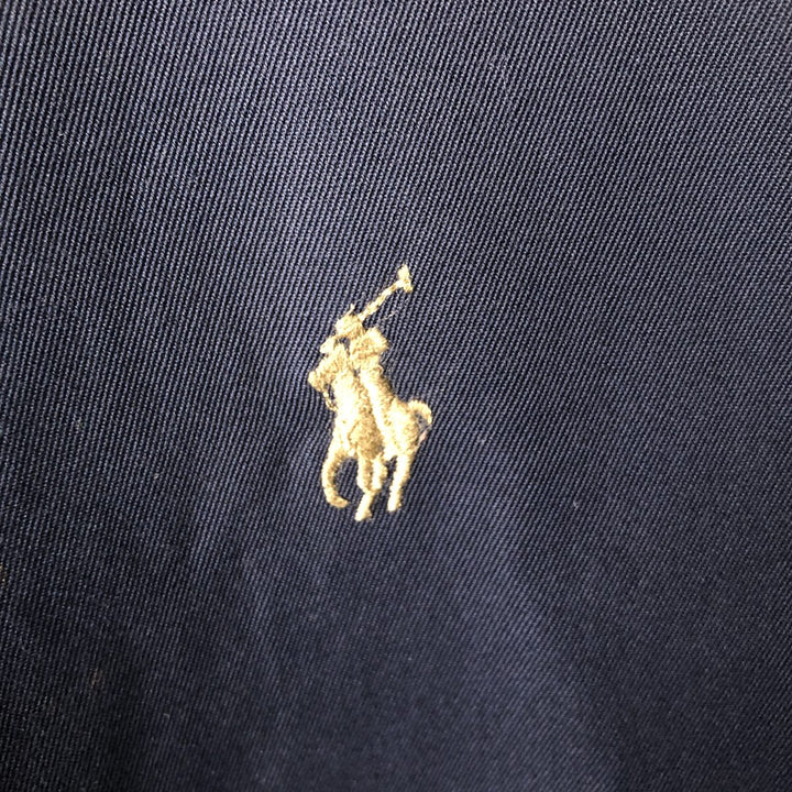 Ralph Lauren POLO by Ralph Lauren Swing Top Sports Jacket Men's L size cotton navy blue type Vintage Second Hand