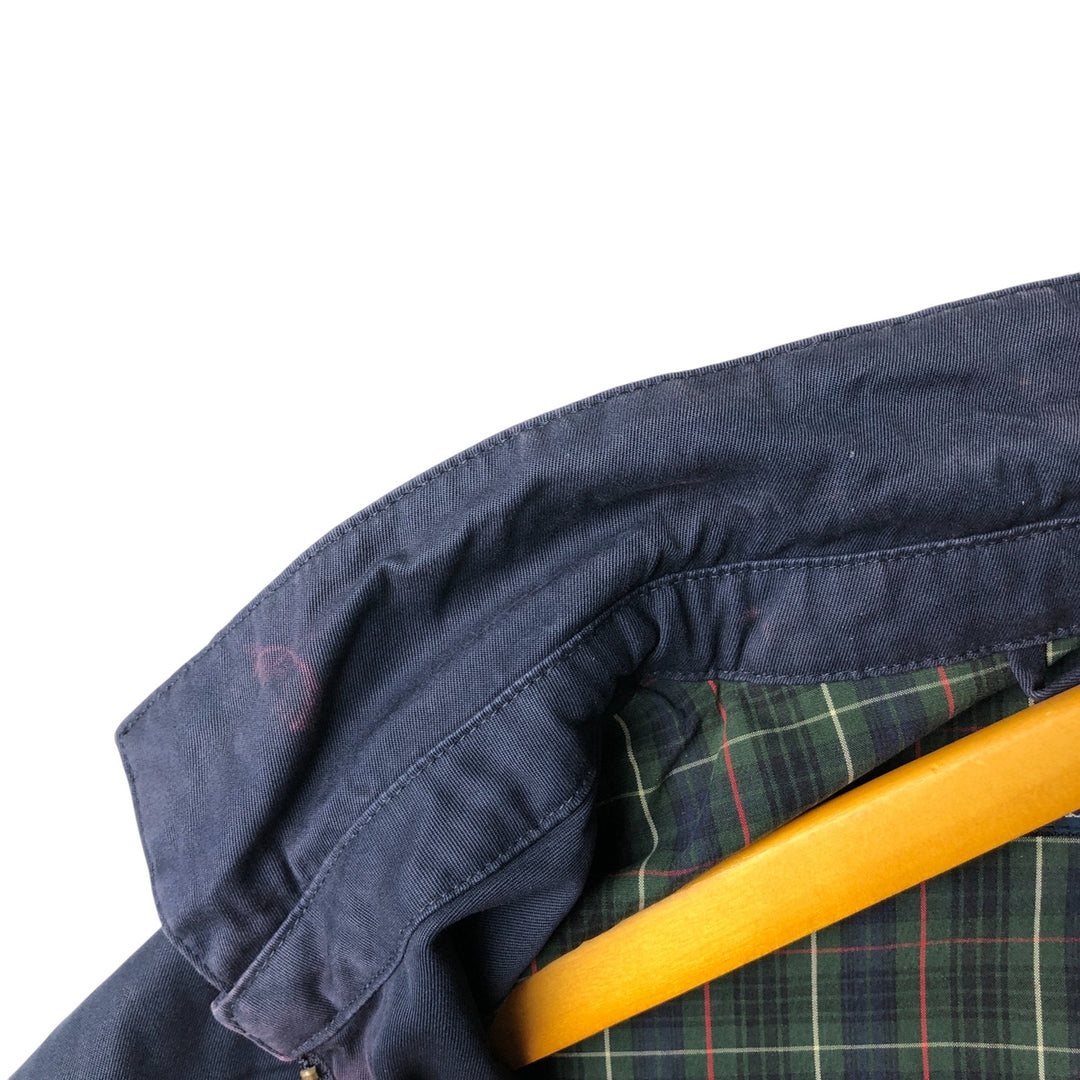 Ralph Lauren POLO by Ralph Lauren Swing Top Sports Jacket Men's L size cotton navy blue type Vintage Second Hand