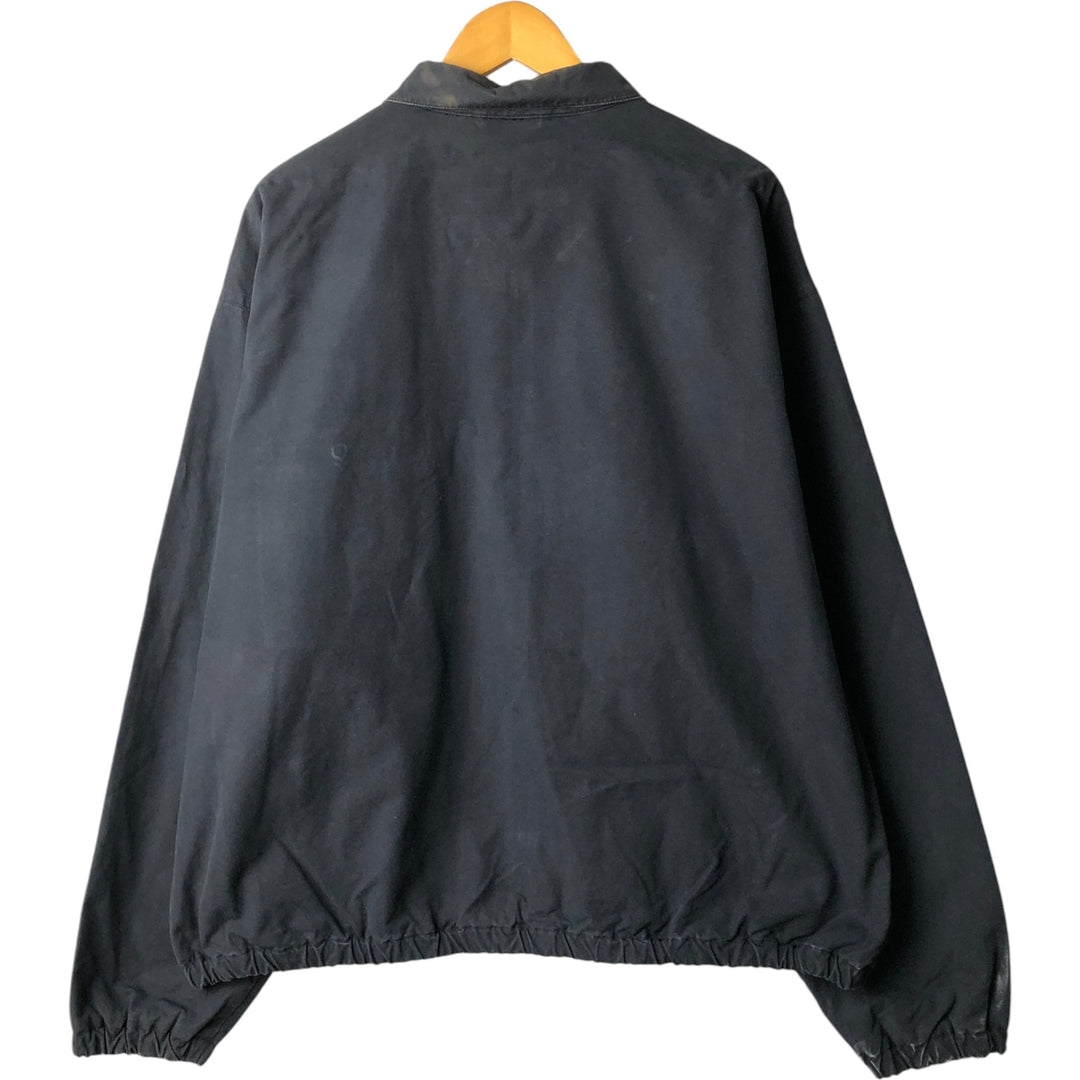 Ralph Lauren POLO by Ralph Lauren Swing Top Sports Jacket Men's XXL cotton navy blue type Vintage Second Hand