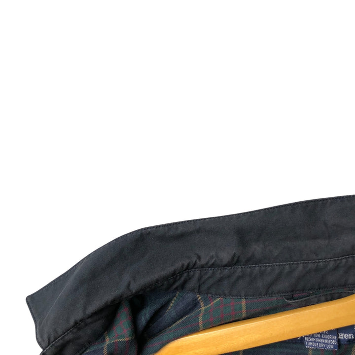 Ralph Lauren POLO by Ralph Lauren Swing Top Sports Jacket Men's XXL cotton navy blue type Vintage Second Hand