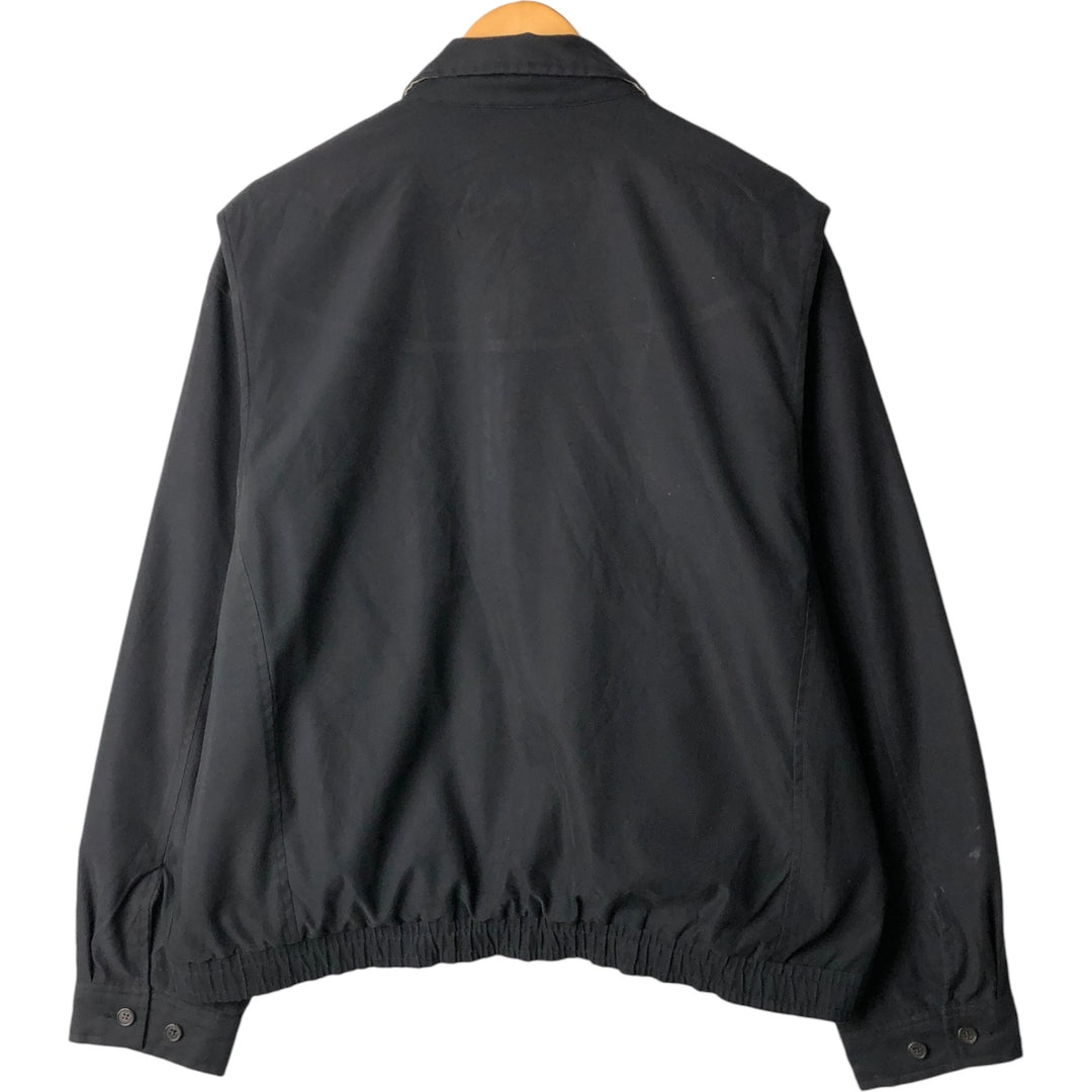 Ralph Lauren POLO by Ralph Lauren Swing Top Sports Jacket Men's L size polyester black type Vintage Second Hand