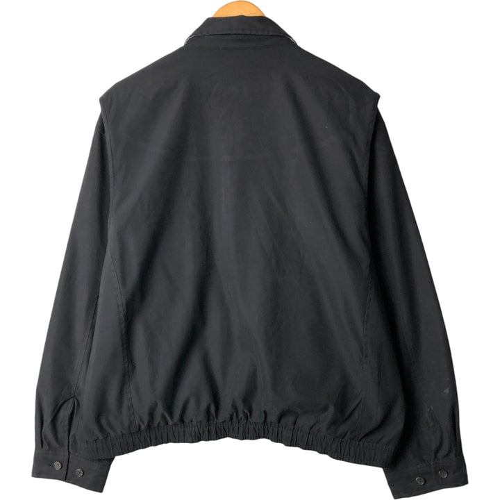 Ralph Lauren POLO by Ralph Lauren Swing Top Sports Jacket Men's L size polyester black type Vintage Second Hand