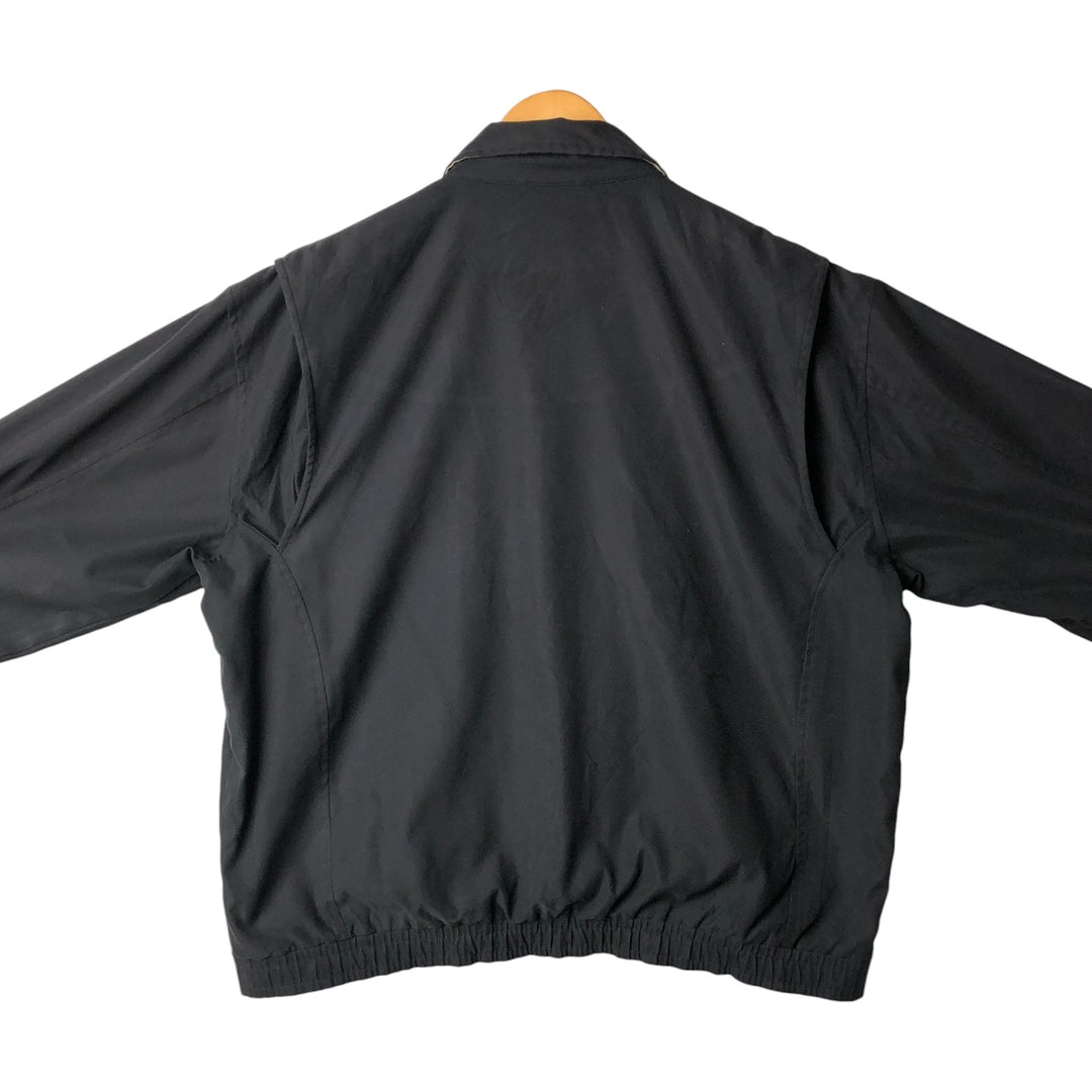 Ralph Lauren POLO by Ralph Lauren Swing Top Sports Jacket Men's L size polyester black type Vintage Second Hand