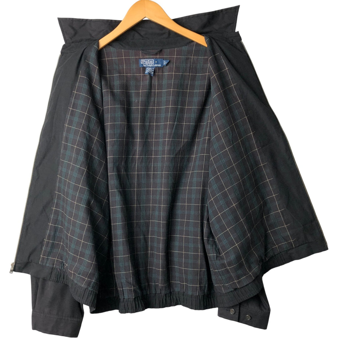 Ralph Lauren POLO by Ralph Lauren Swing Top Sports Jacket Men's L size polyester black type Vintage Second Hand