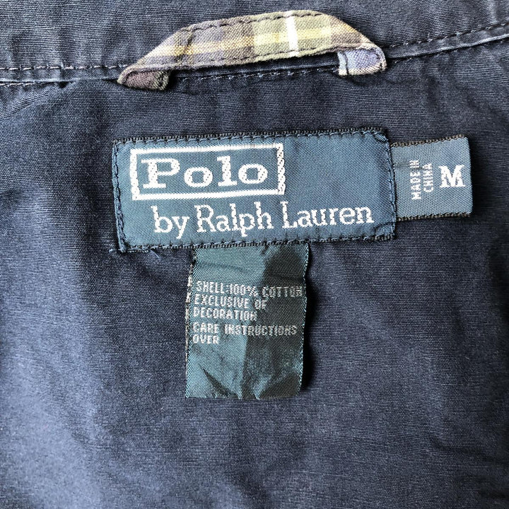 Ralph Lauren POLO by Ralph Lauren Harrington Jacket, Swing Top, Men's Size M cotton navy blue type Vintage Second Hand