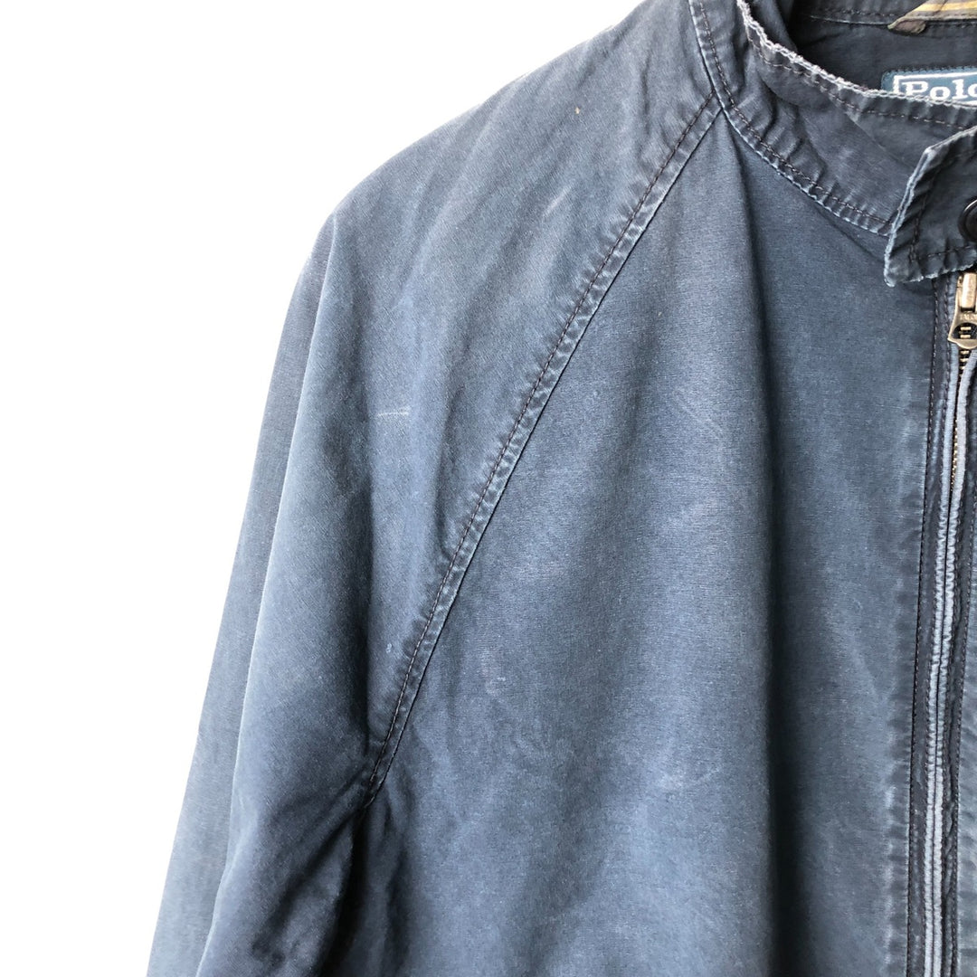 Ralph Lauren POLO by Ralph Lauren Harrington Jacket, Swing Top, Men's Size M cotton navy blue type Vintage Second Hand