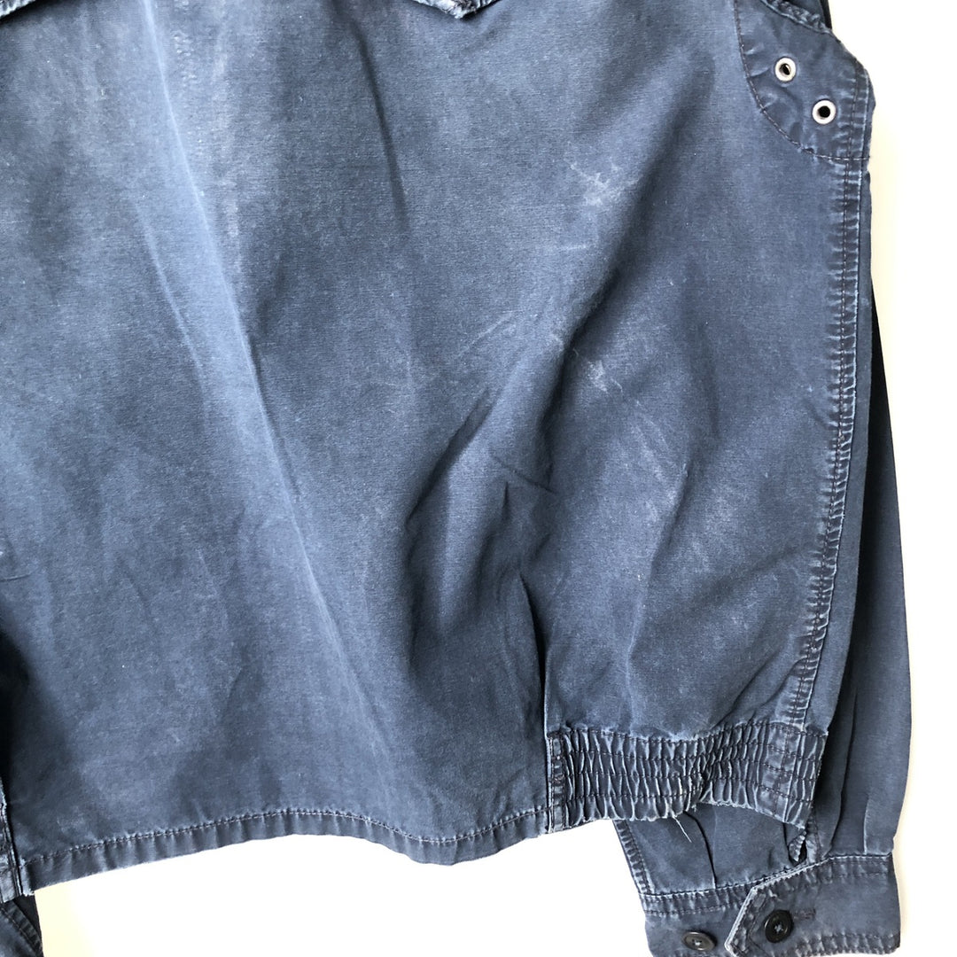 Ralph Lauren POLO by Ralph Lauren Harrington Jacket, Swing Top, Men's Size M cotton navy blue type Vintage Second Hand