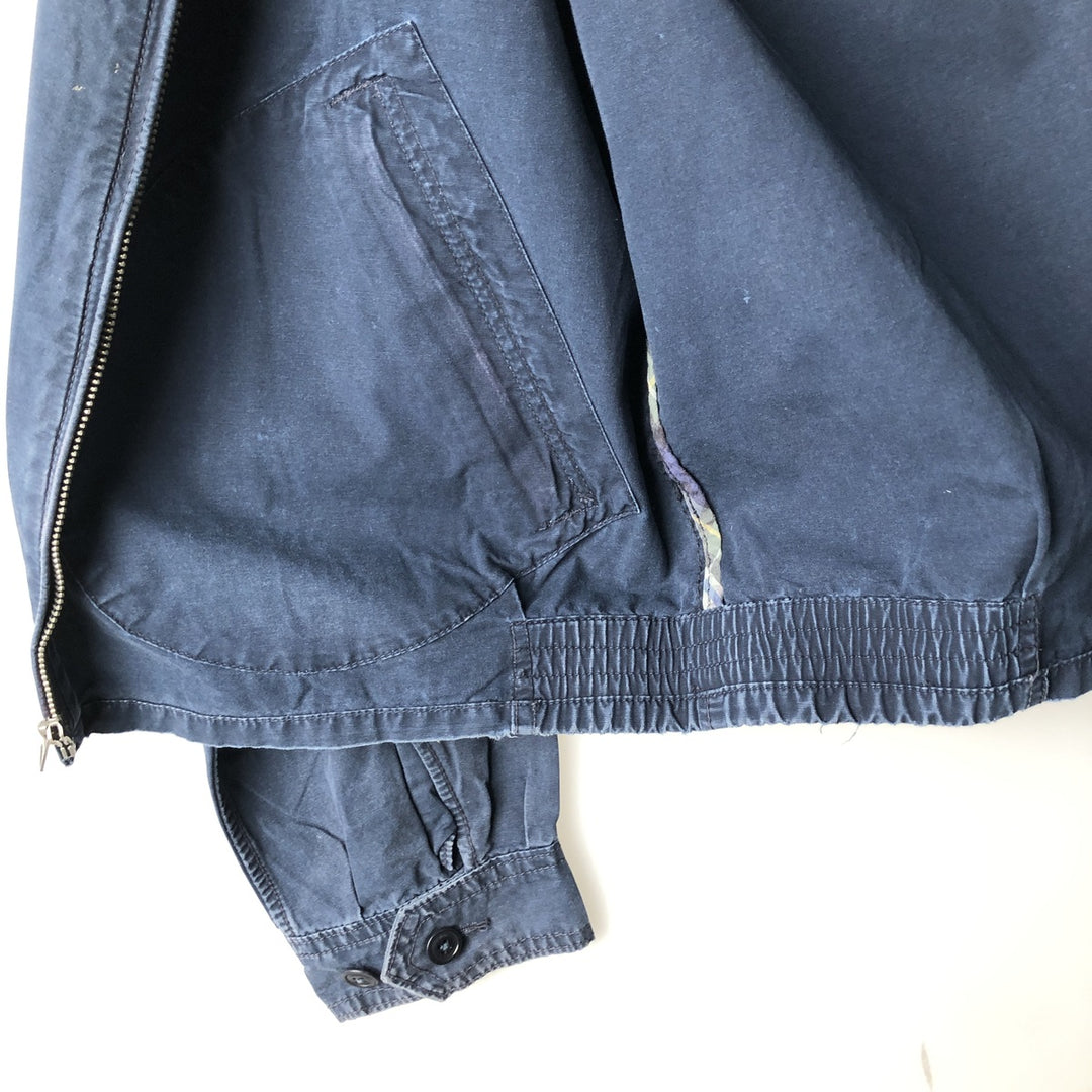 Ralph Lauren POLO by Ralph Lauren Harrington Jacket, Swing Top, Men's Size M cotton navy blue type Vintage Second Hand