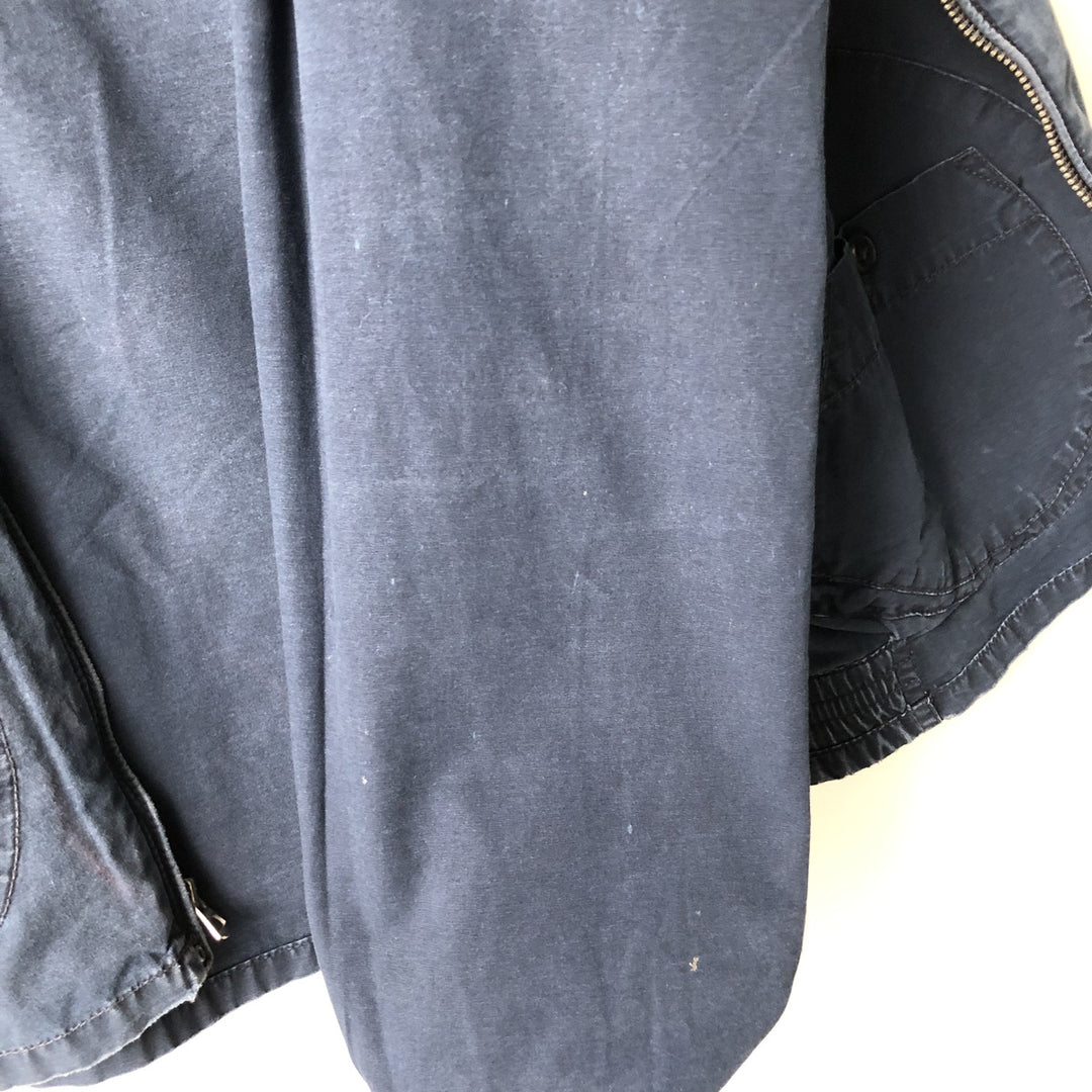 Ralph Lauren POLO by Ralph Lauren Harrington Jacket, Swing Top, Men's Size M cotton navy blue type Vintage Second Hand