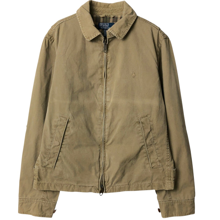 Ralph Lauren POLO by Ralph Lauren Swing Top Sports Jacket Men's M cotton Khaki type Vintage Second Hand