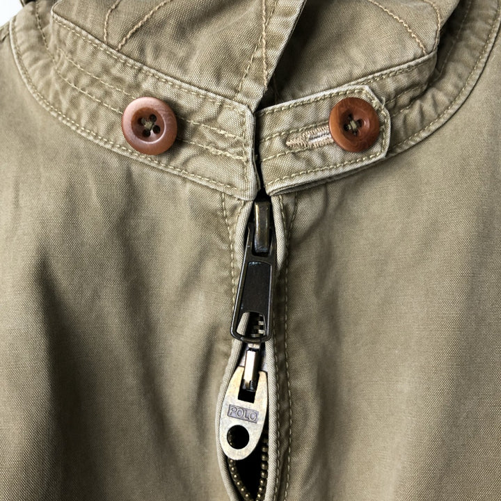 Ralph Lauren POLO by Ralph Lauren Swing Top Sports Jacket Men's M cotton Khaki type Vintage Second Hand
