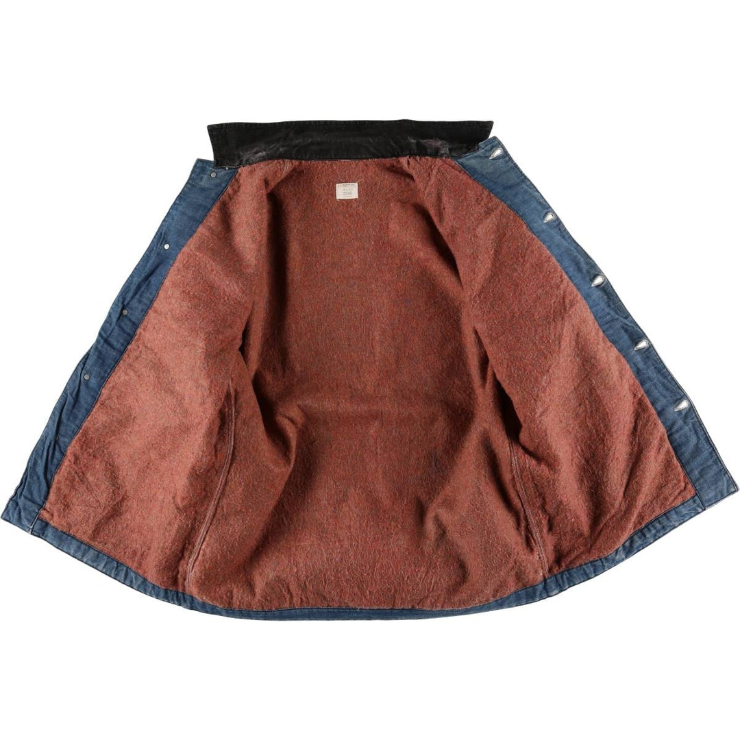 70'S JCPenney BIG MAC denim coveralls, men's XL size, vintage cotton blue type Vintage Second Hand