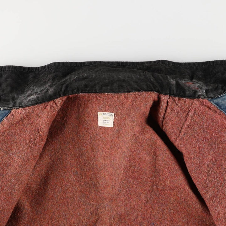 70'S JCPenney BIG MAC denim coveralls, men's XL size, vintage cotton blue type Vintage Second Hand