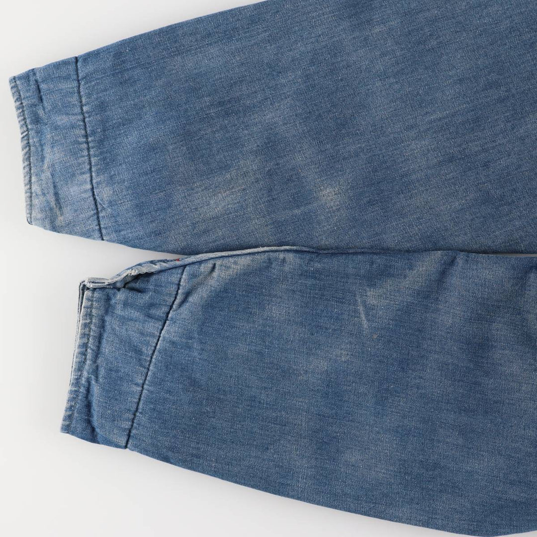 70'S JCPenney BIG MAC denim coveralls, men's XL size, vintage cotton blue type Vintage Second Hand