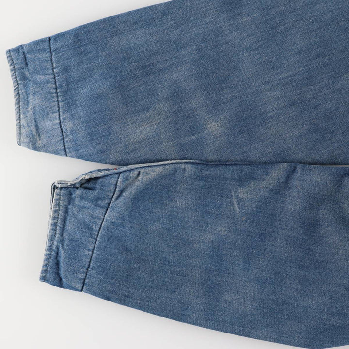 70'S JCPenney BIG MAC denim coveralls, men's XL size, vintage cotton blue type Vintage Second Hand