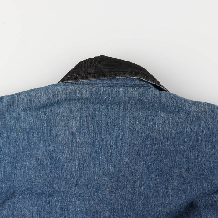 70'S JCPenney BIG MAC denim coveralls, men's XL size, vintage cotton blue type Vintage Second Hand