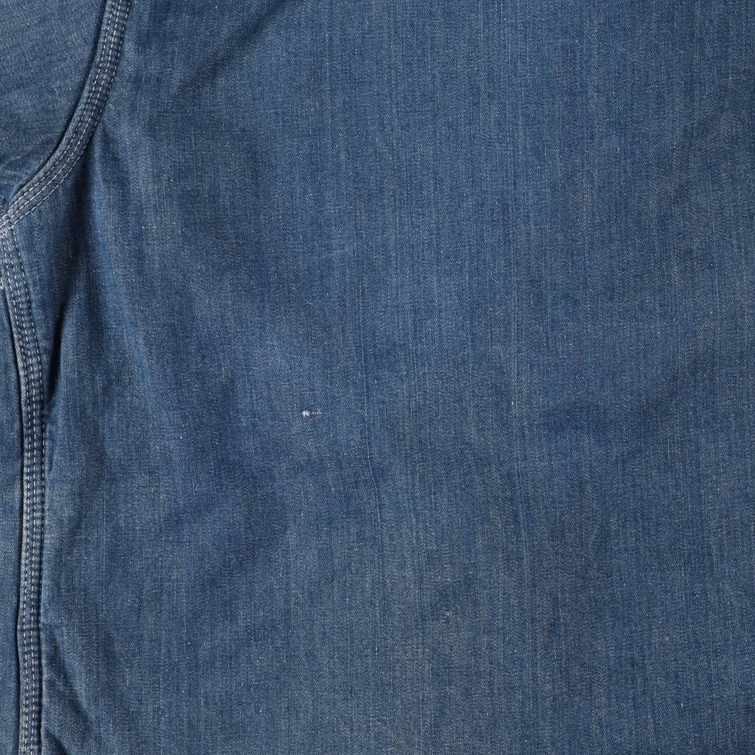 70'S JCPenney BIG MAC denim coveralls, men's XL size, vintage cotton blue type Vintage Second Hand