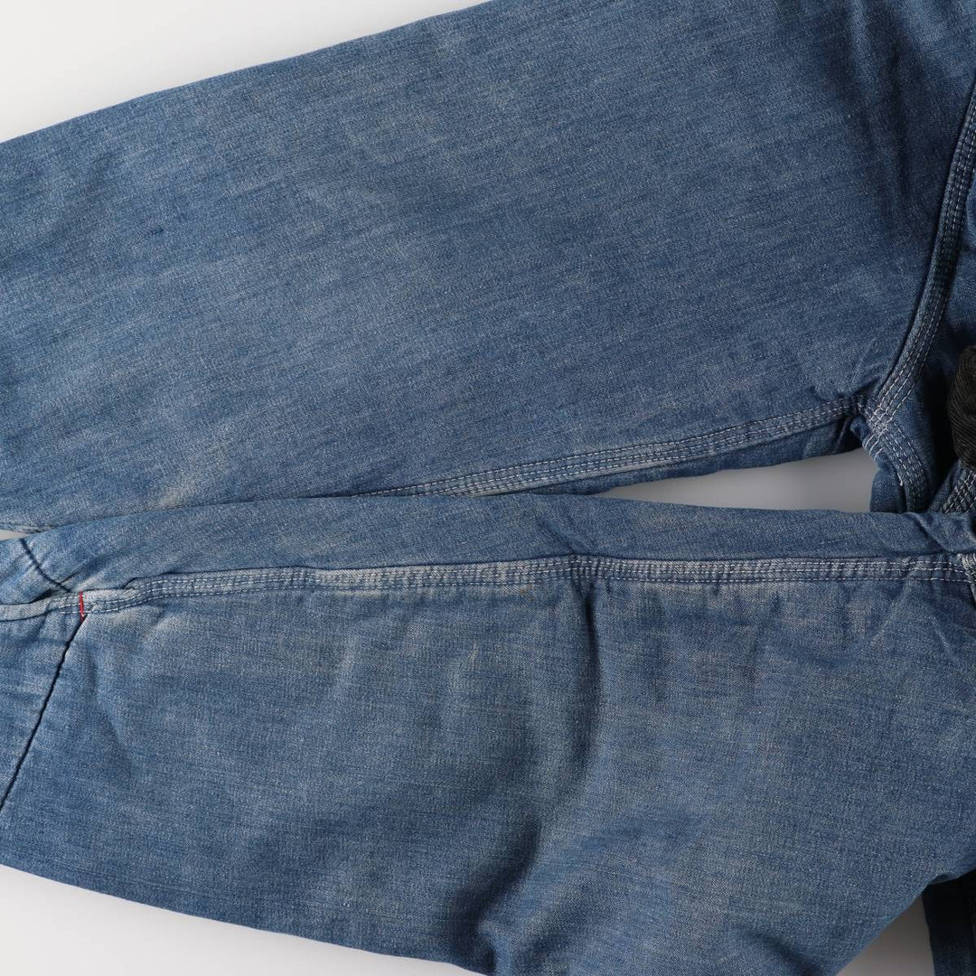 70'S JCPenney BIG MAC denim coveralls, men's XL size, vintage cotton blue type Vintage Second Hand