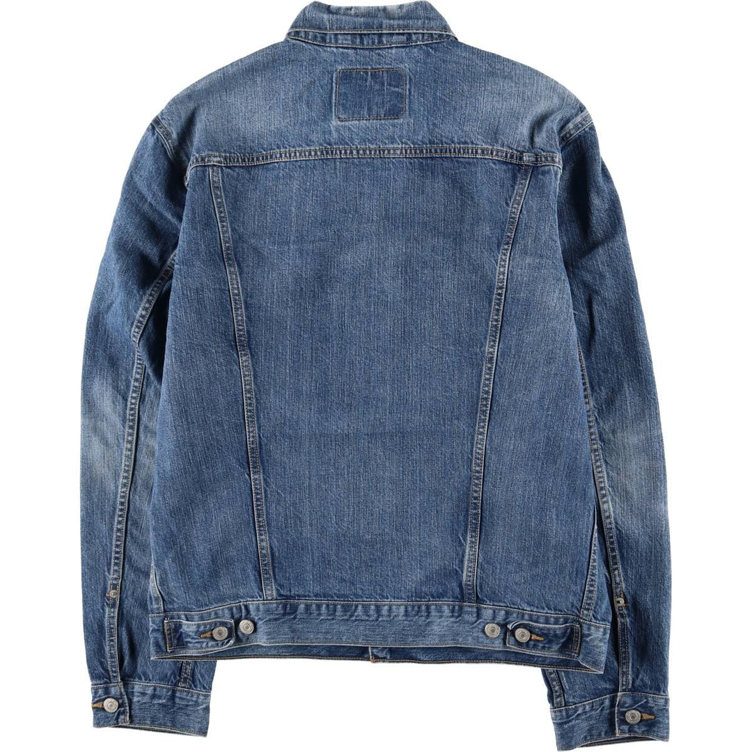 Levi's denim jacket, denim jacket, men's size L cotton blue type Vintage Second Hand