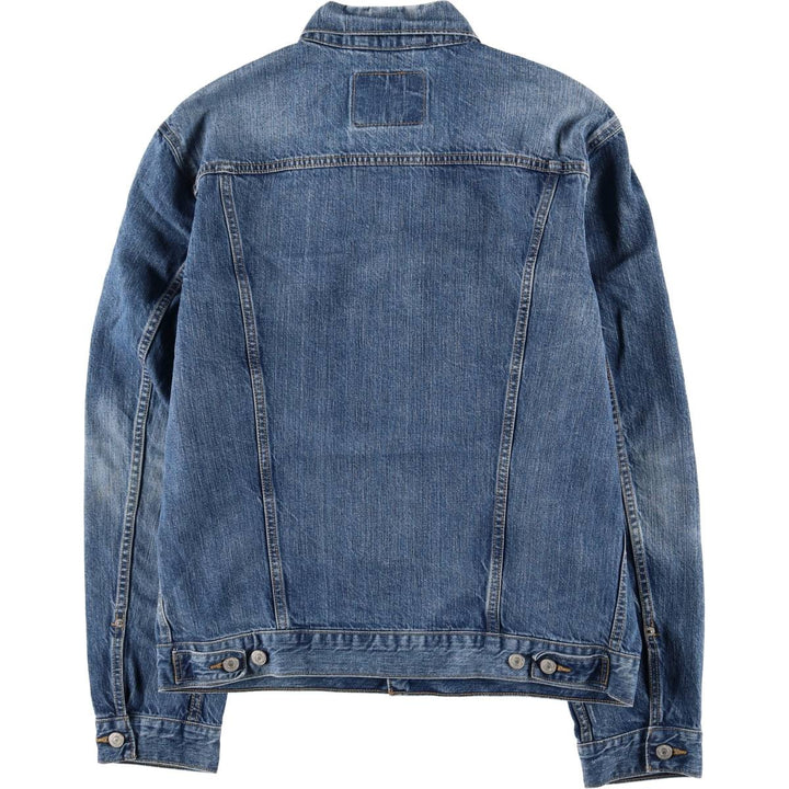 Levi's denim jacket, denim jacket, men's size L cotton blue type Vintage Second Hand