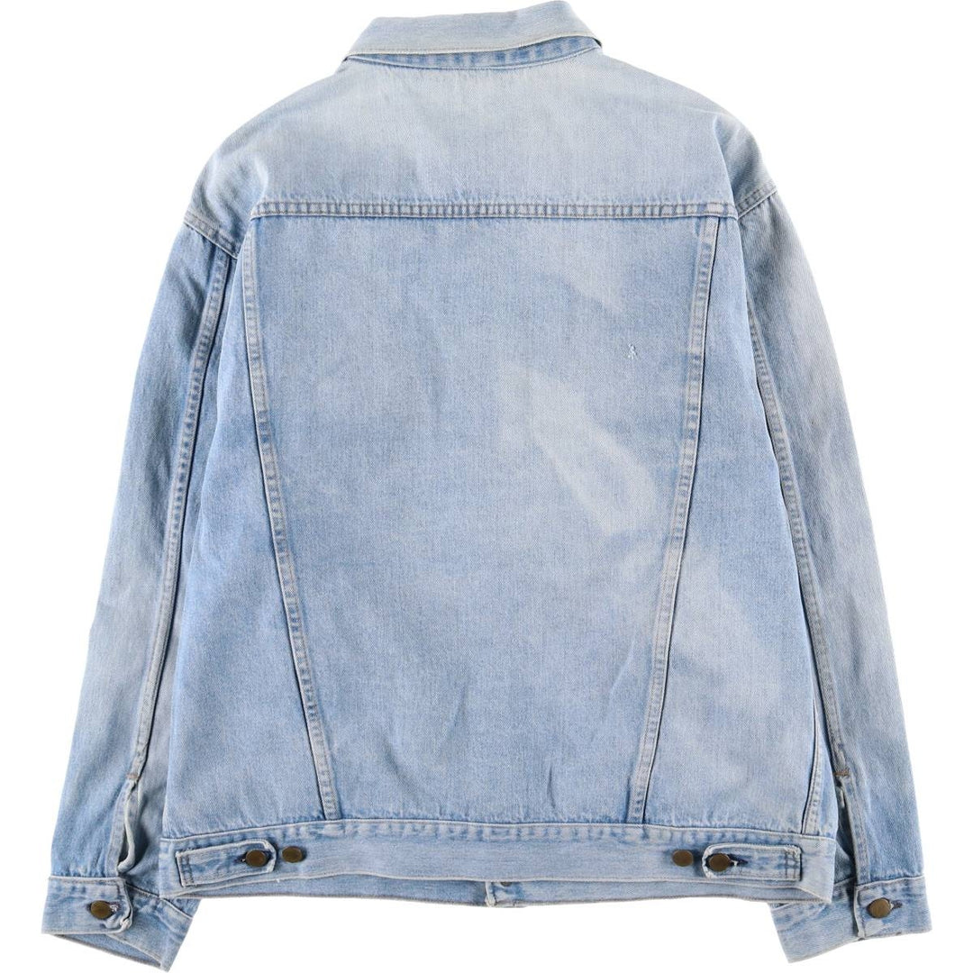 Vintage 1980'S Wrangler denim jacket with "Raging Horse" tag, made in the USA, men's size XL cotton blue type Vintage Second Hand