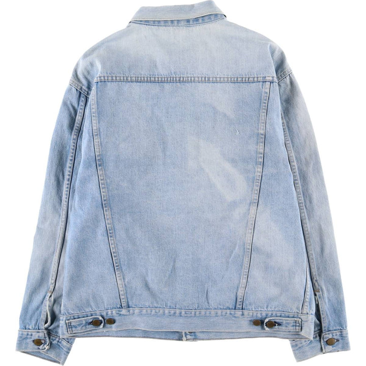 Vintage 1980'S Wrangler denim jacket with "Raging Horse" tag, made in the USA, men's size XL cotton blue type Vintage Second Hand