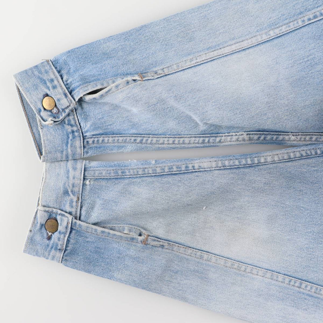 Vintage 1980'S Wrangler denim jacket with "Raging Horse" tag, made in the USA, men's size XL cotton blue type Vintage Second Hand