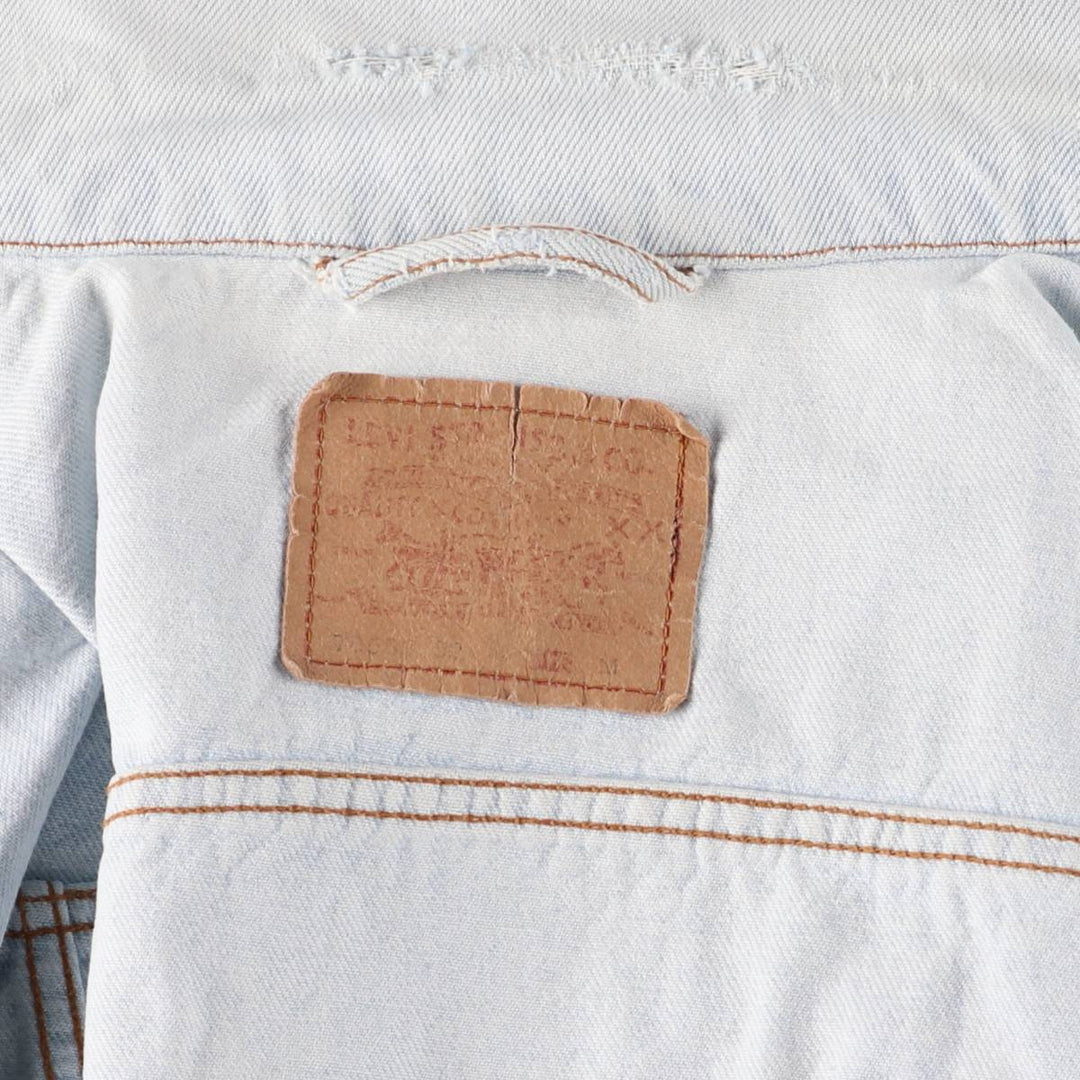 Vintage Levi's denim jacket, size M, men's size M unclear Blue type light blue Vintage Second Hand