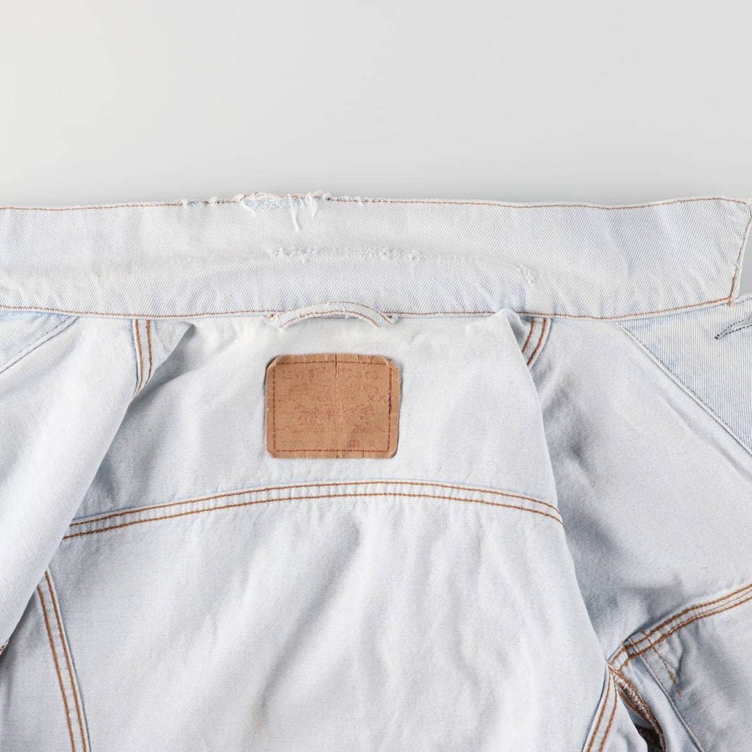 Vintage Levi's denim jacket, size M, men's size M unclear Blue type light blue Vintage Second Hand