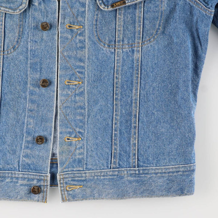 Vintage Lee denim jacket from the 1970'S to 1980s, made in Canada, size M. cotton blue type Vintage Second Hand