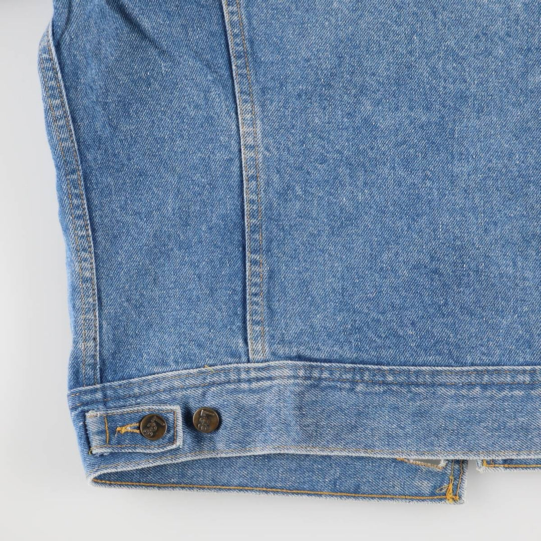 Vintage Lee denim jacket from the 1970'S to 1980s, made in Canada, size M. cotton blue type Vintage Second Hand