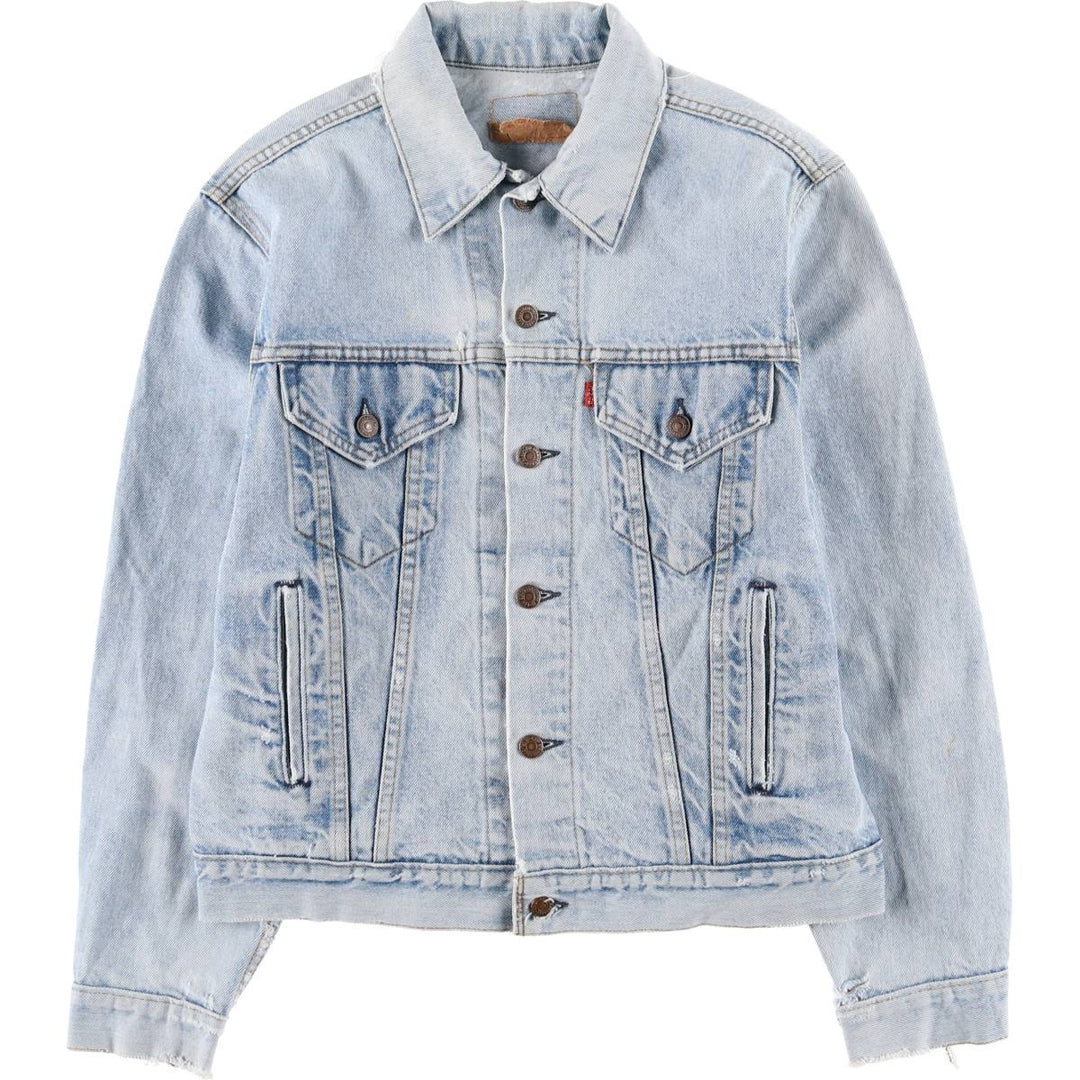 Levi's denim jacket, denim jacket, made in the USA, men's size M, vintage unclear Blue type light blue Vintage Second Hand