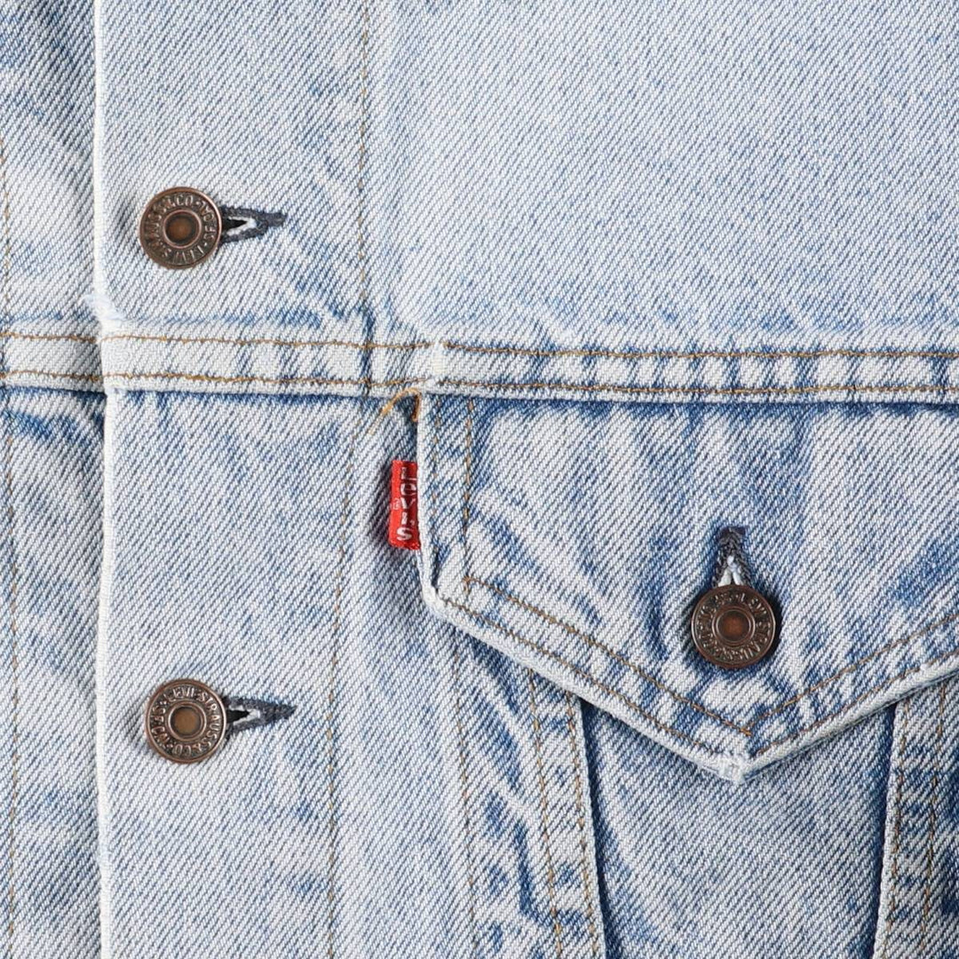 Levi's denim jacket, denim jacket, made in the USA, men's size M, vintage unclear Blue type light blue Vintage Second Hand