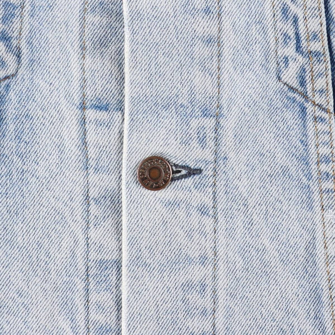 Levi's denim jacket, denim jacket, made in the USA, men's size M, vintage unclear Blue type light blue Vintage Second Hand