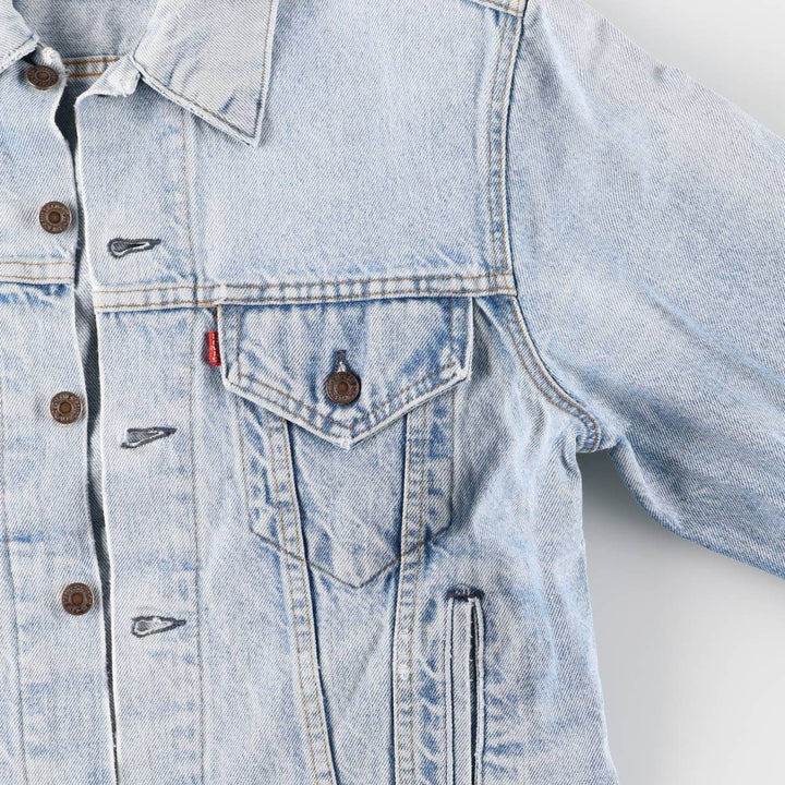 Levi's denim jacket, denim jacket, made in the USA, men's size M, vintage unclear Blue type light blue Vintage Second Hand