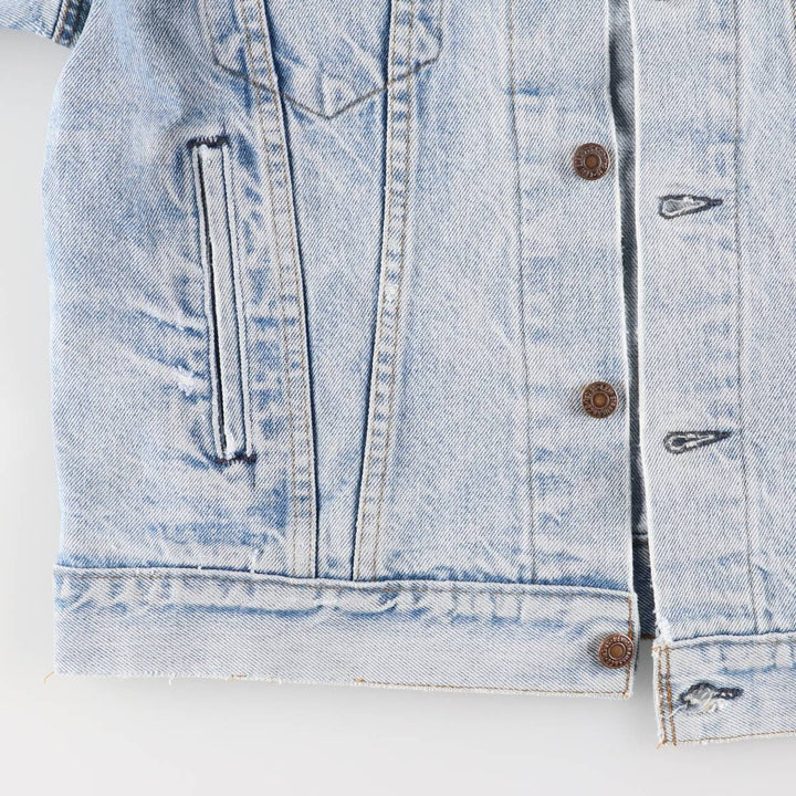 Levi's denim jacket, denim jacket, made in the USA, men's size M, vintage unclear Blue type light blue Vintage Second Hand
