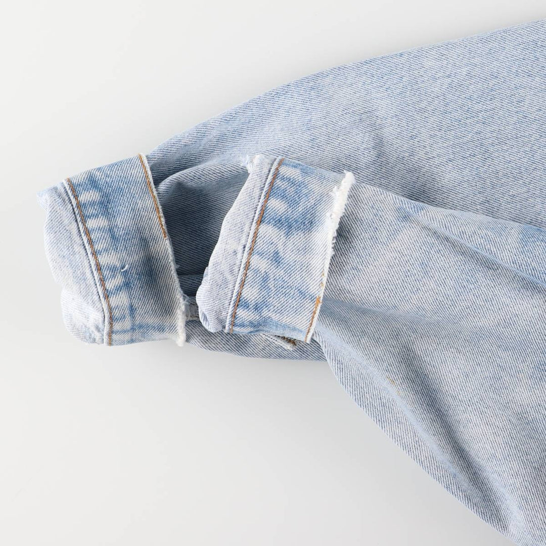 Levi's denim jacket, denim jacket, made in the USA, men's size M, vintage unclear Blue type light blue Vintage Second Hand