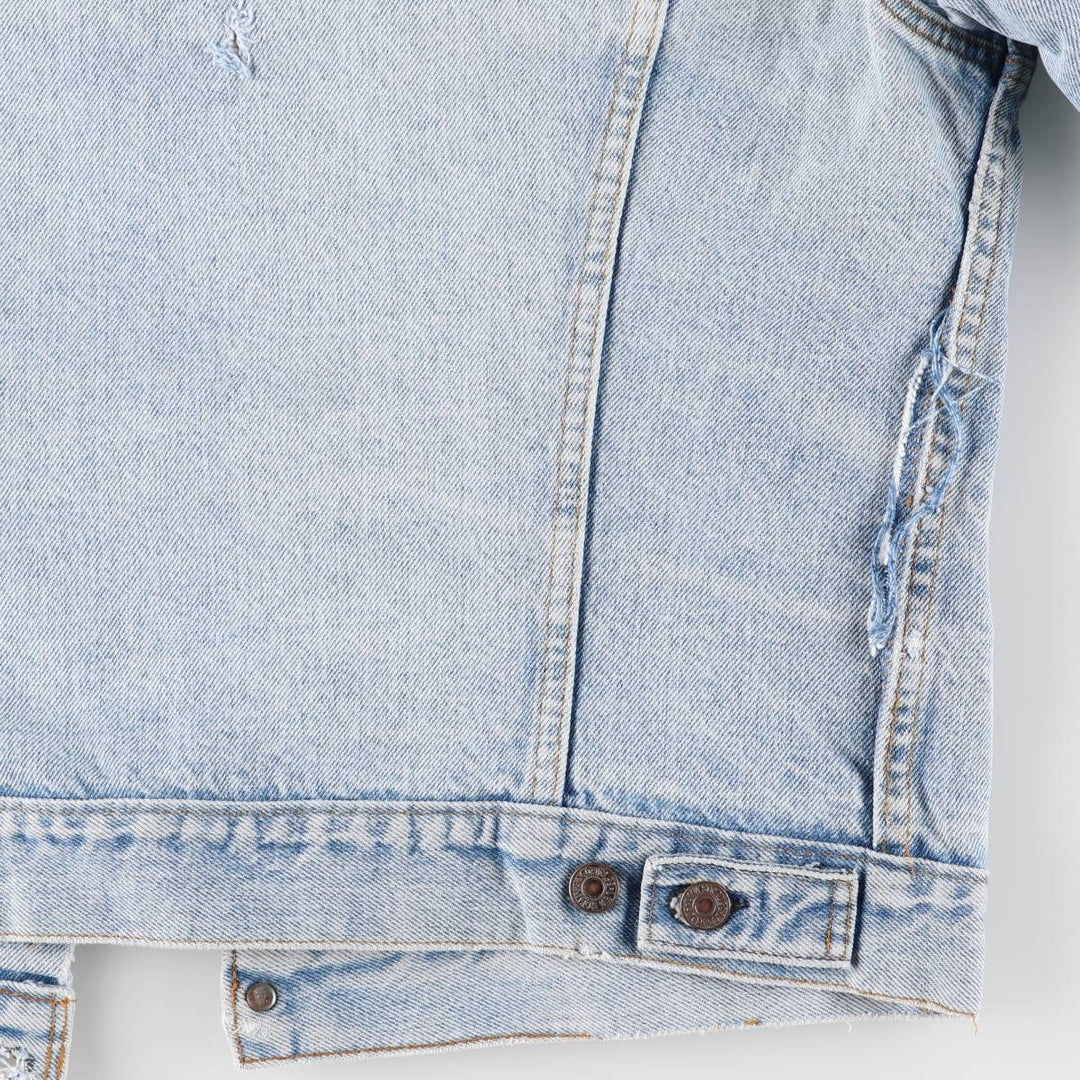 Levi's denim jacket, denim jacket, made in the USA, men's size M, vintage unclear Blue type light blue Vintage Second Hand