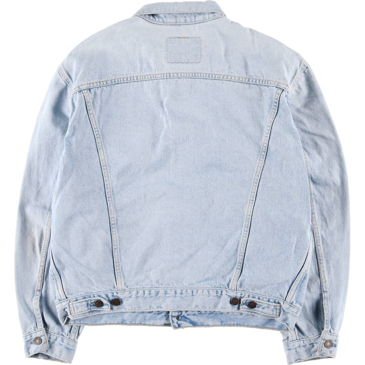 90'S Levi's 70503-0211 Denim Jacket, Men's Size XL, Vintage cotton blue type Vintage Second Hand
