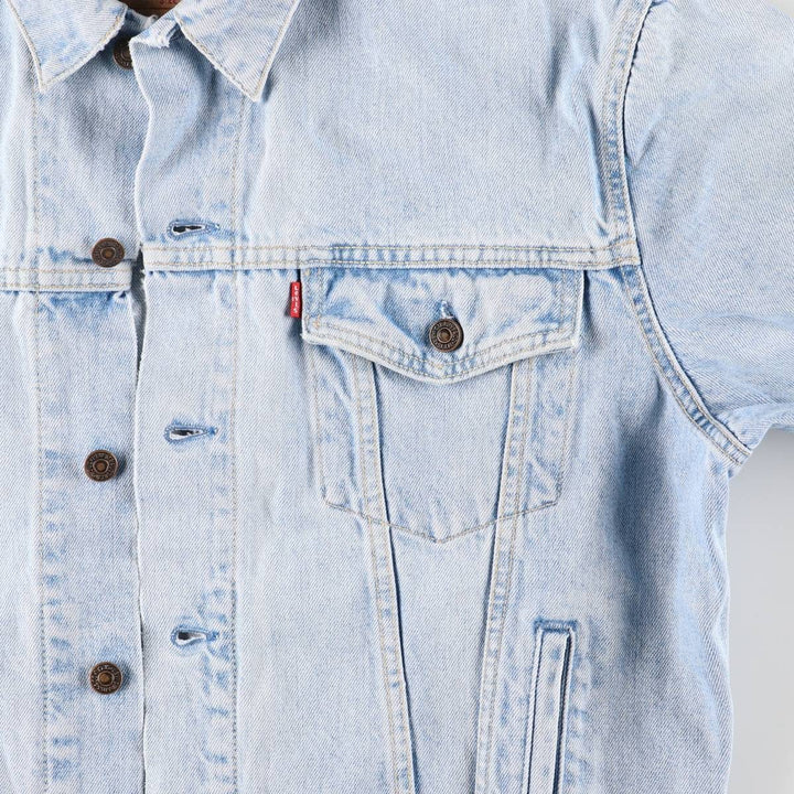 90'S Levi's 70503-0211 Denim Jacket, Men's Size XL, Vintage cotton blue type Vintage Second Hand