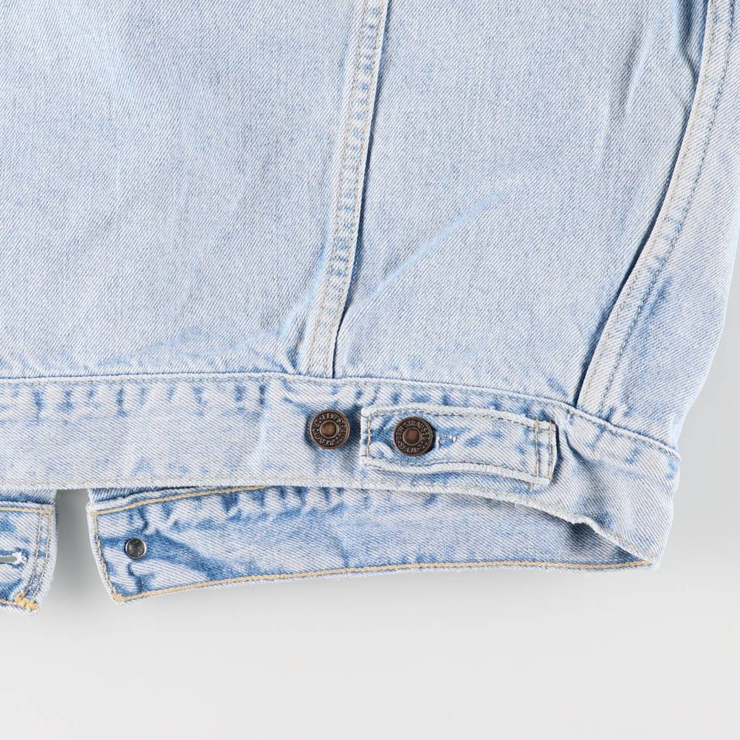 90'S Levi's 70503-0211 Denim Jacket, Men's Size XL, Vintage cotton blue type Vintage Second Hand