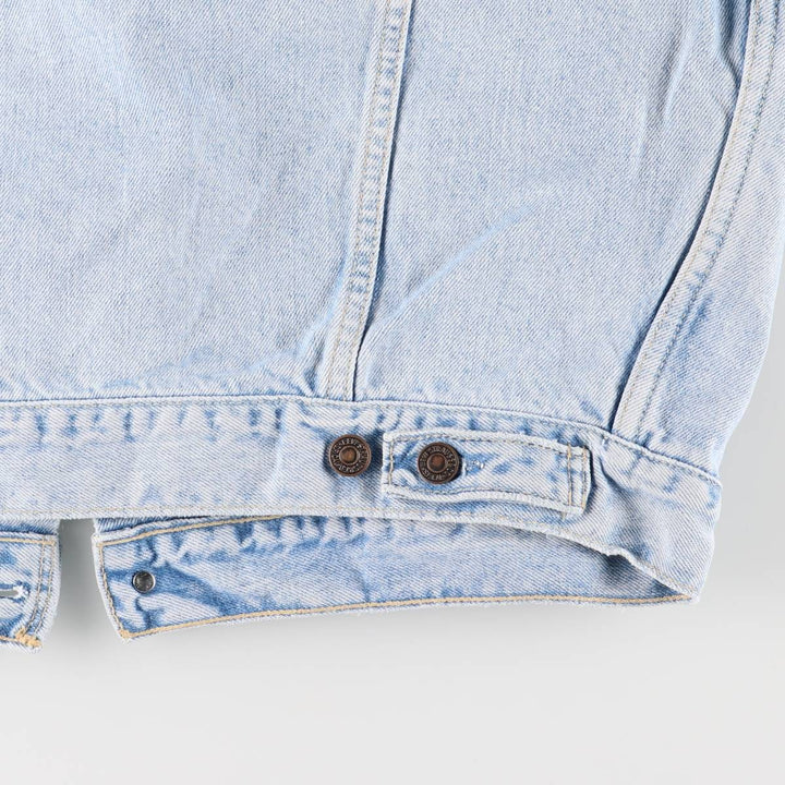 90'S Levi's 70503-0211 Denim Jacket, Men's Size XL, Vintage cotton blue type Vintage Second Hand