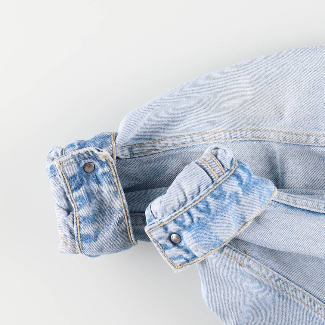 90'S Levi's 70503-0211 Denim Jacket, Men's Size XL, Vintage cotton blue type Vintage Second Hand