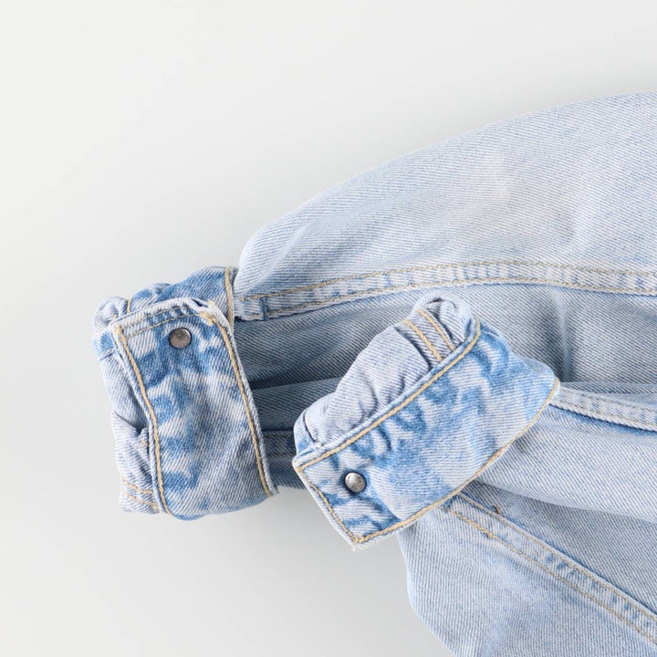 90'S Levi's 70503-0211 Denim Jacket, Men's Size XL, Vintage cotton blue type Vintage Second Hand