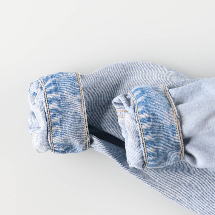 90'S Levi's 70503-0211 Denim Jacket, Men's Size XL, Vintage cotton blue type Vintage Second Hand