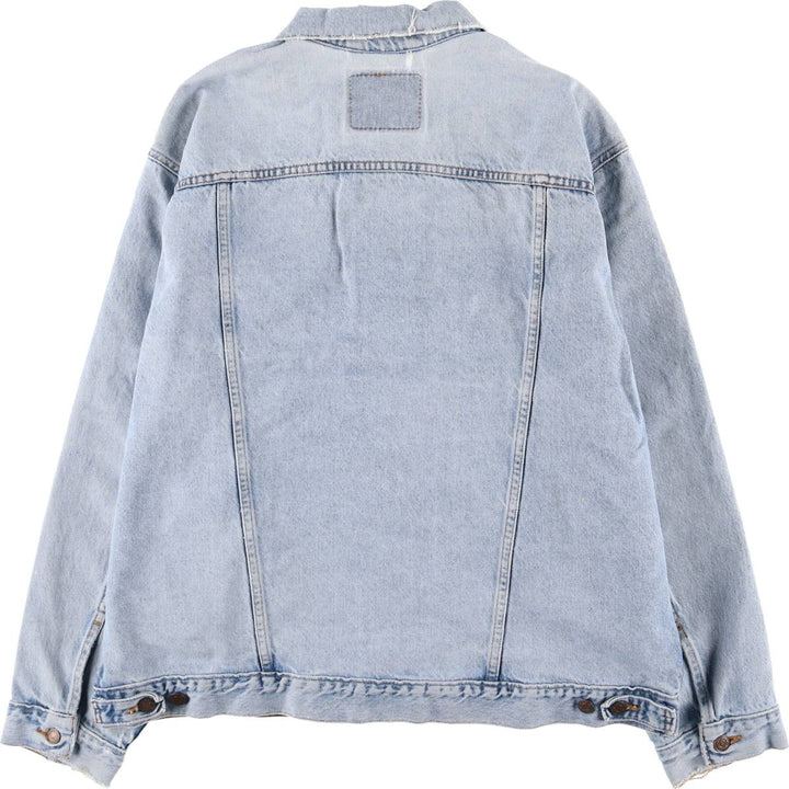 90'S Levi's denim jacket, denim jacket, made in the USA, men's XL size, vintage cotton blue type Vintage Second Hand