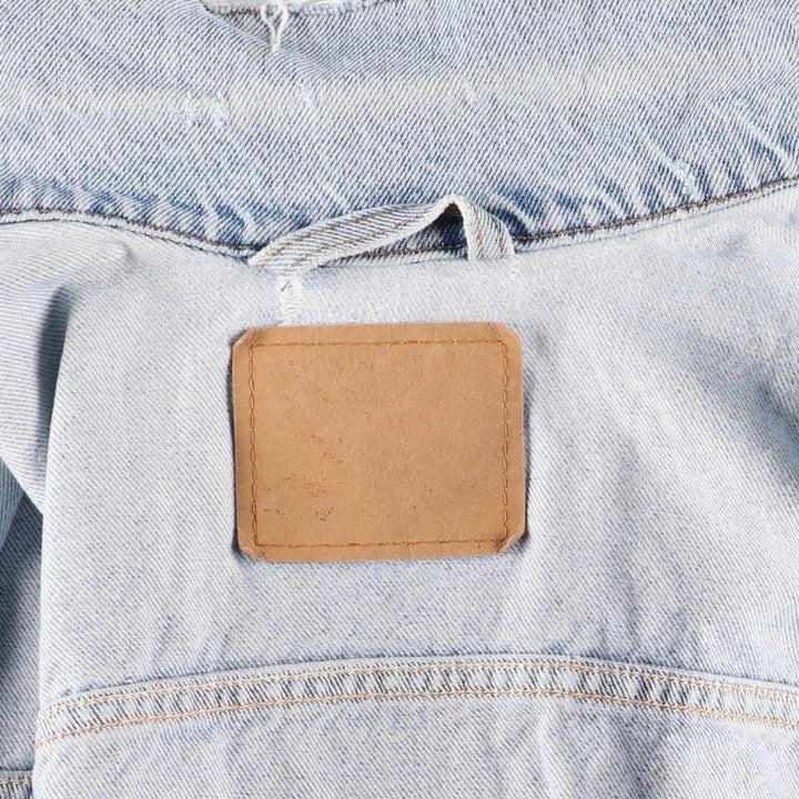 90'S Levi's denim jacket, denim jacket, made in the USA, men's XL size, vintage cotton blue type Vintage Second Hand